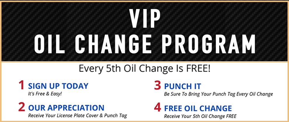 VIP Oil Change Pic