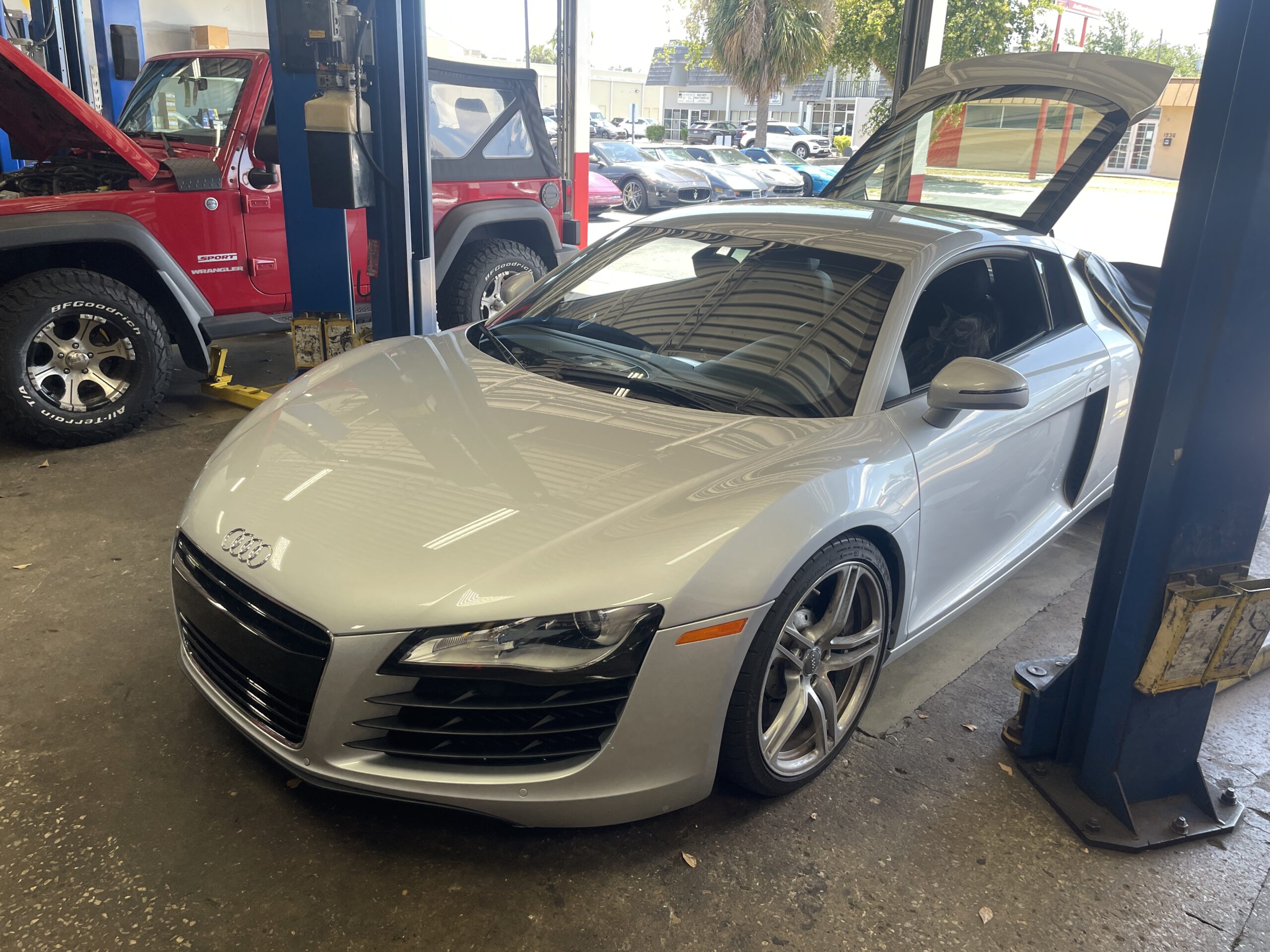 Gray Audi Automotive Service Repair Fort Myers