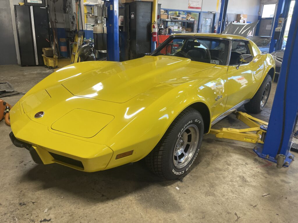 Yellow Corvette Automotive Service Repair Fort Myers
