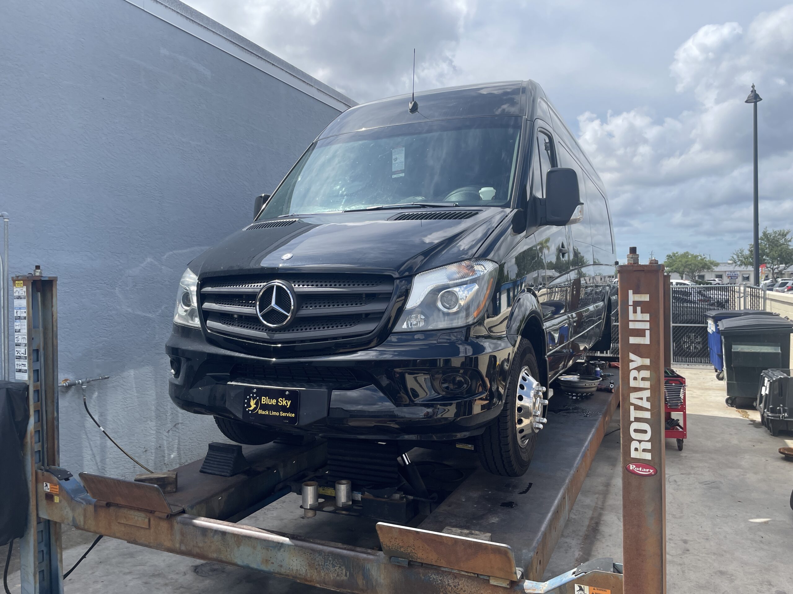Black Mercedes Sprinter Automotive Service Repair Fort Myers